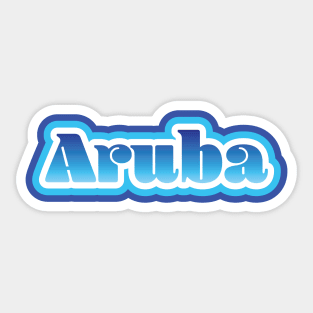 Aruba! Sticker